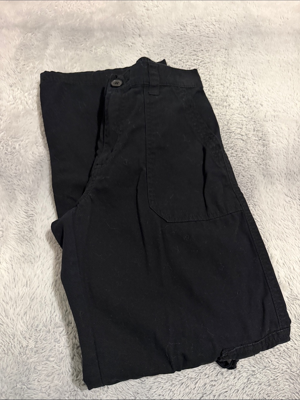 Aeropostale women’s Black Cargo Pants with Patch Pockets